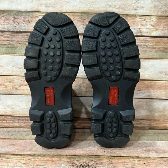 Double H Black Leather Ankle Boots - Picture 7 of 8